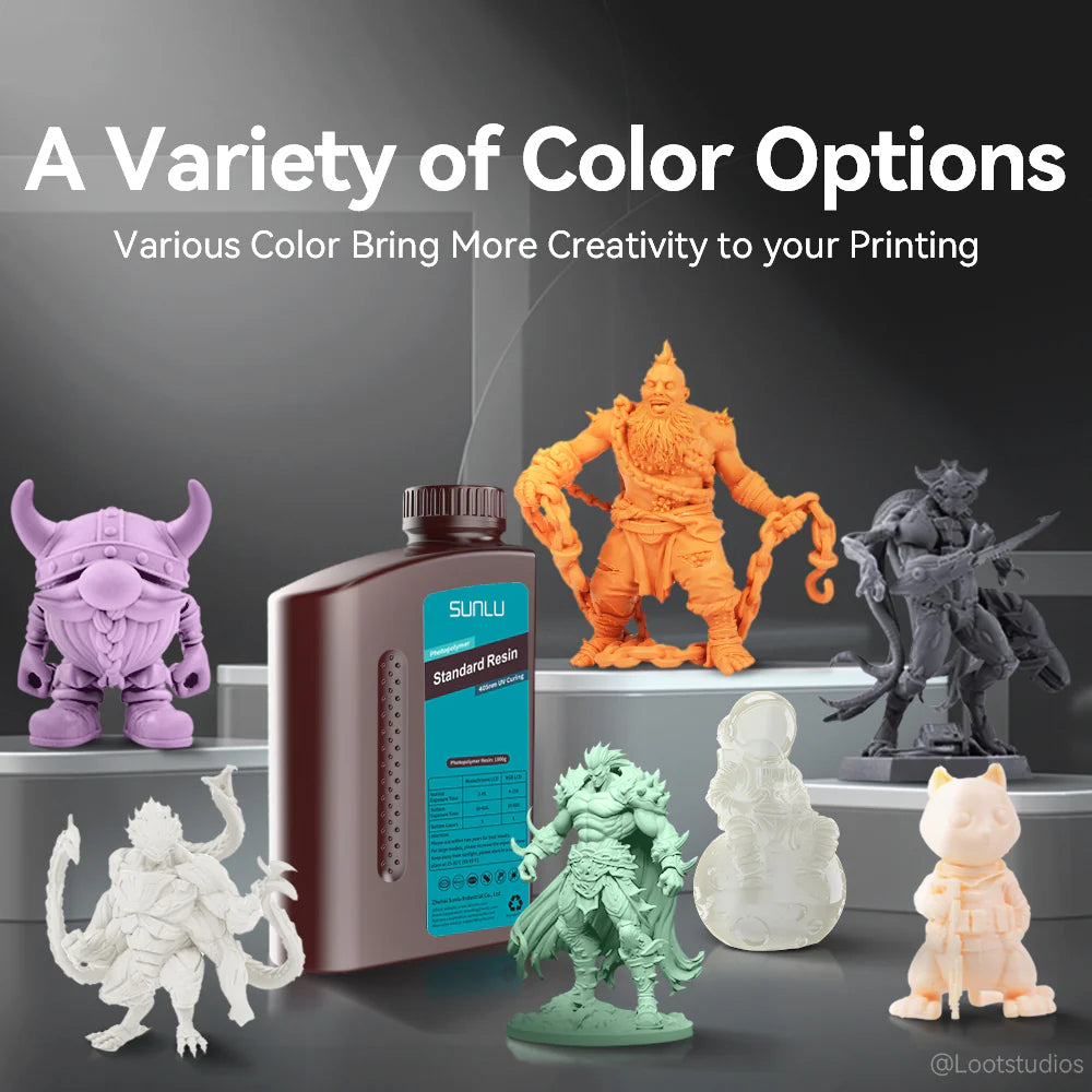 [Get 3 for the Price of 2] 3000G Standard Resin,  Standard Plus Resin, ABS Like Resin, Water-wash Standard Resin, High-tough Resin