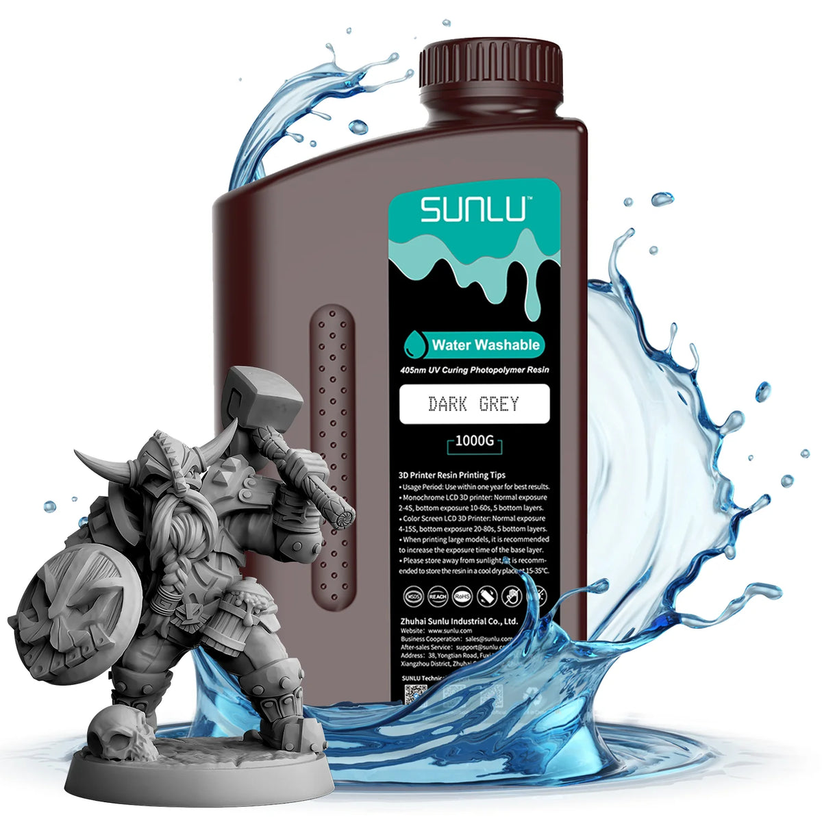 [Get 5 for the Price of 4] 1000g Water-wash Standard Resin