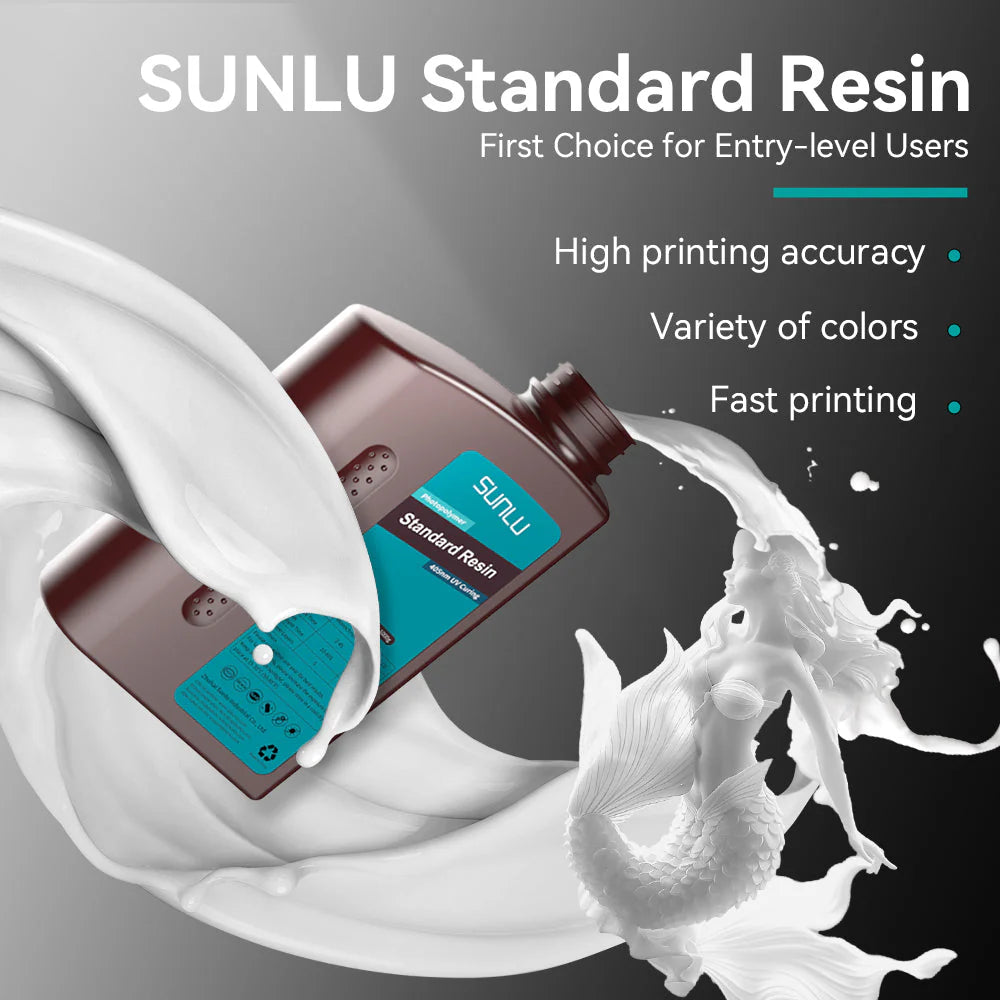 [Get 5 for the Price of 4] 1000g Standard Resin, Water-wash Standard Resin and Standard Plus Resin
