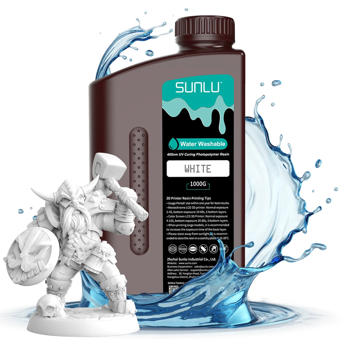 [Get 5 for the Price of 4] 1000g Standard Resin, Water-wash Standard Resin and Standard Plus Resin